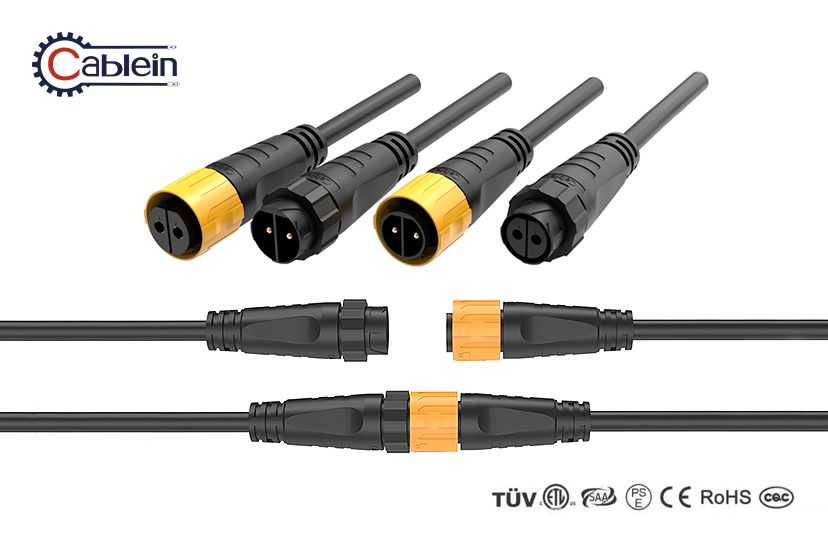 P20 Push Lock Waterproof Connector